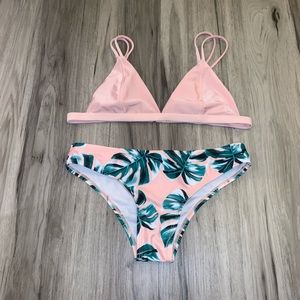 Pink bikini